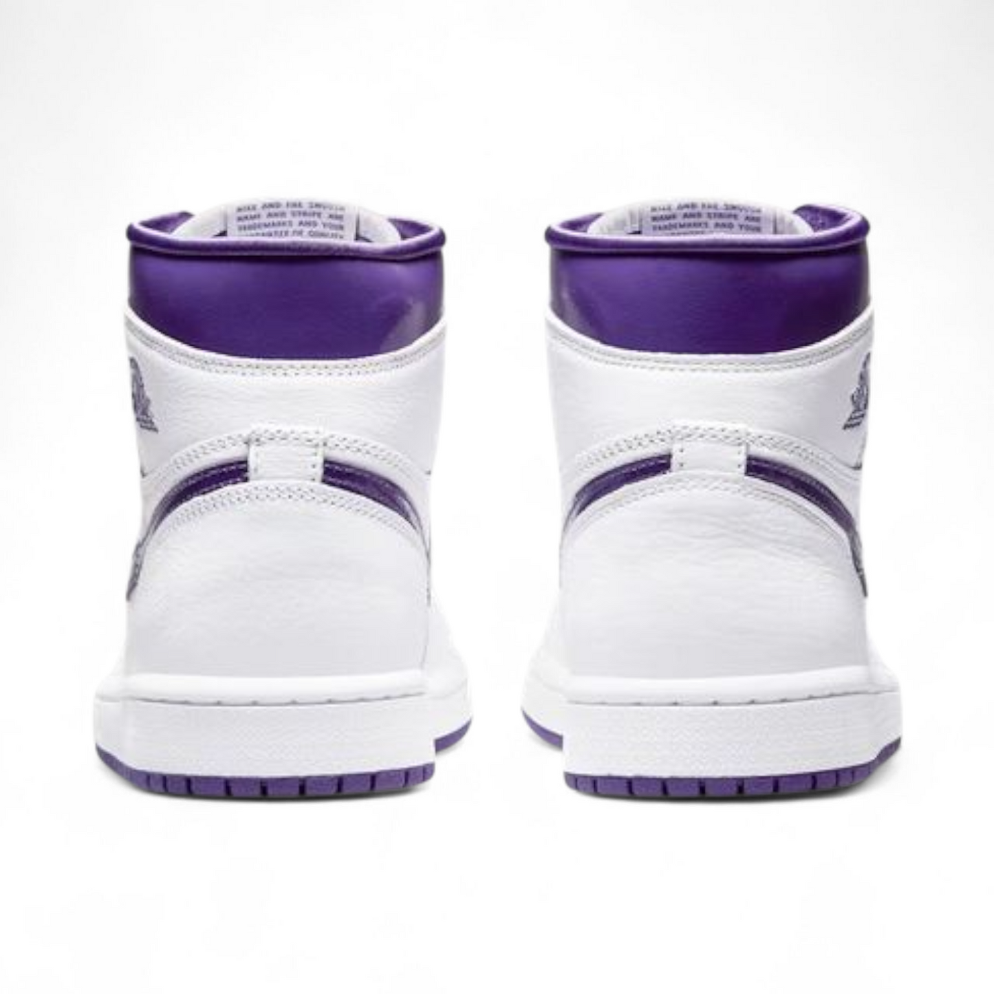 Women's Air Jordan 1 Retro High OG – Timeless Legacy, Iconic Style WO - in White×purble