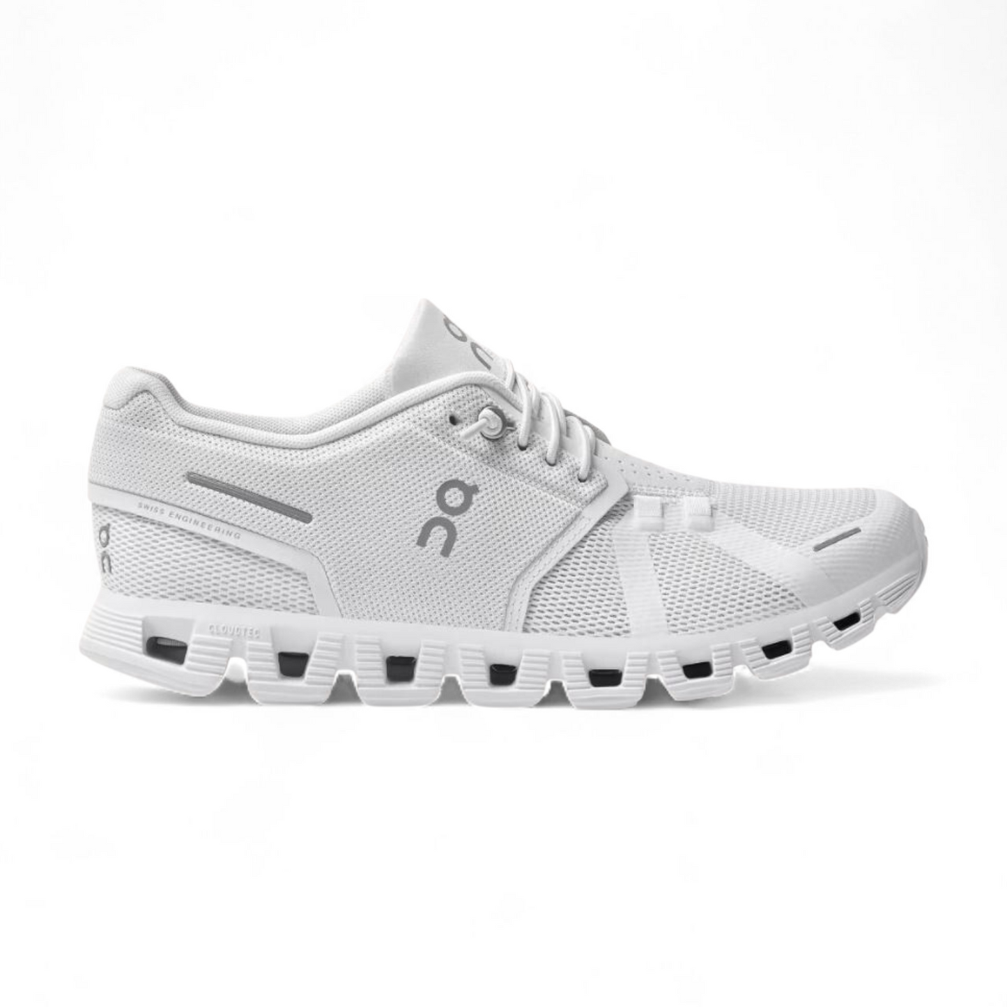 Women’s On Running Cloud 5 – Lightweight Comfort, Smooth Ride - WW - in White