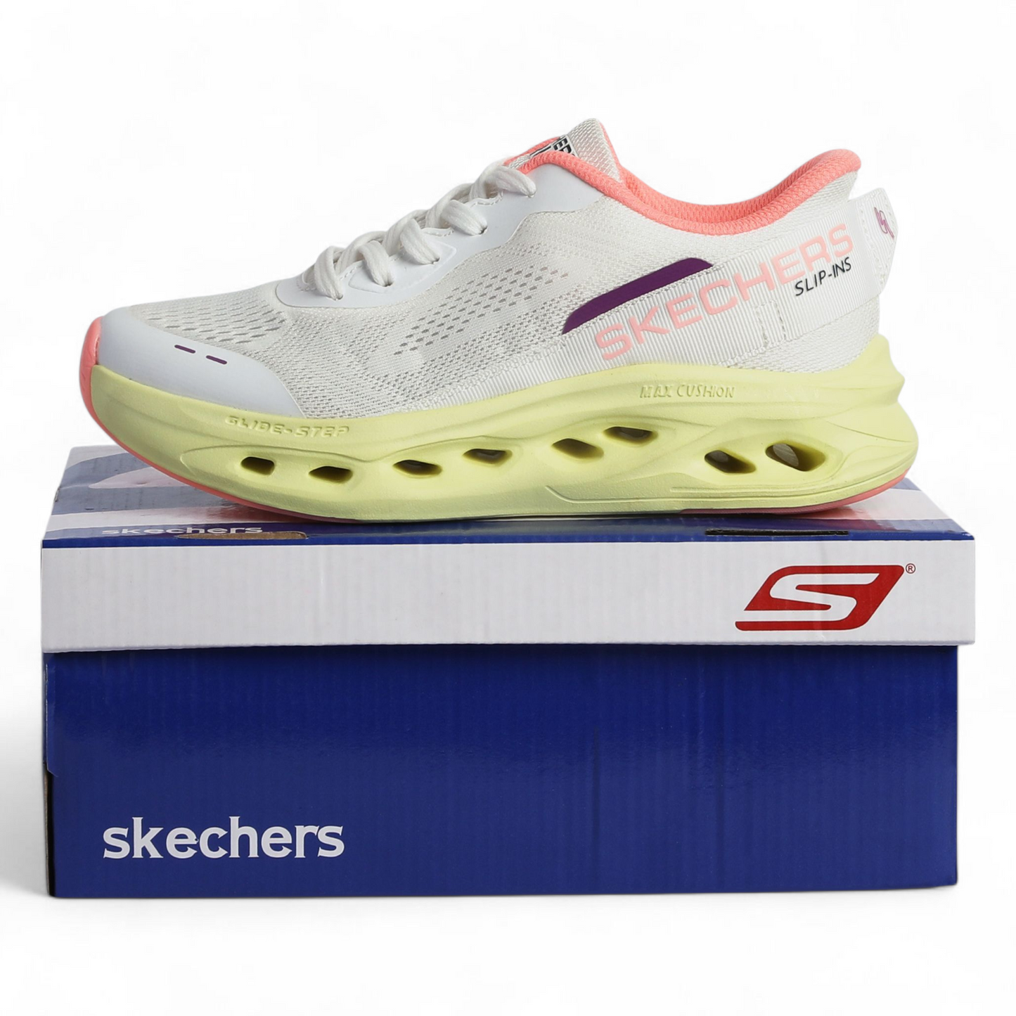 Slip-ins: Max Cushioning Glide-Step women's – Effortless Comfort, All Day Long - WG - in White