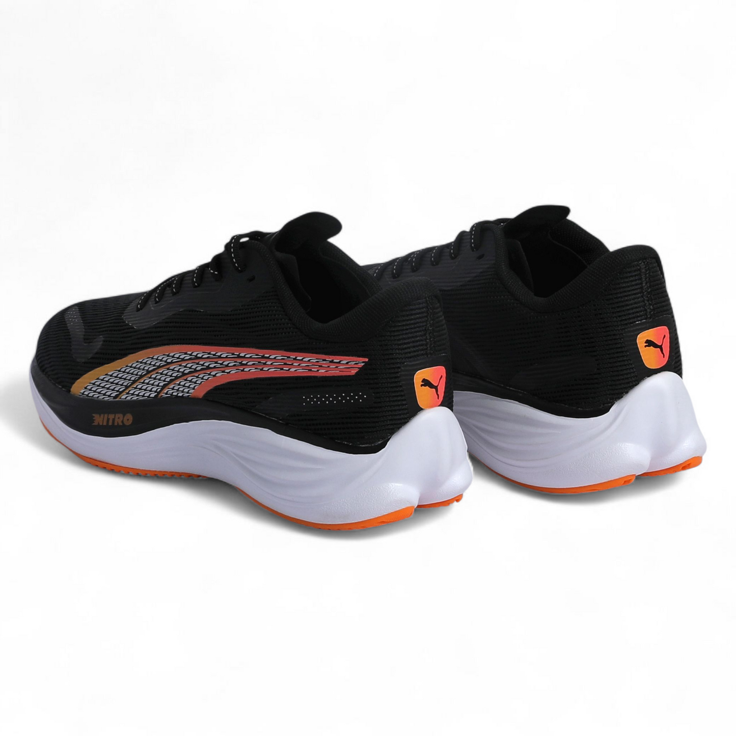 Puma Velocity Nitro 3 Running Shoes BV - in Black×orange