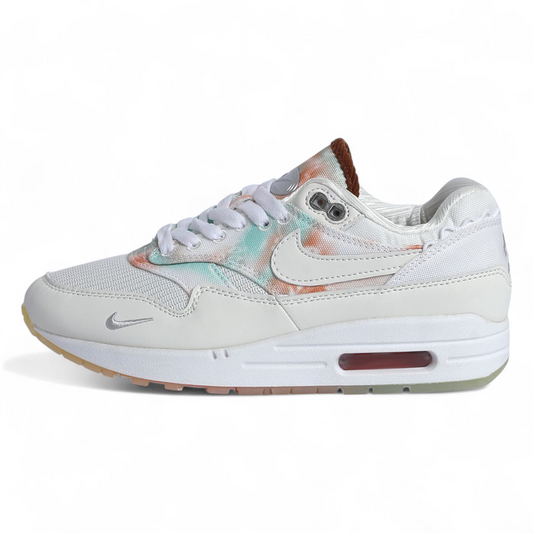 Women’s Nike Air Max 1 – Elevated Style with Metal Charm Details-  AIR-100 - in light grey
