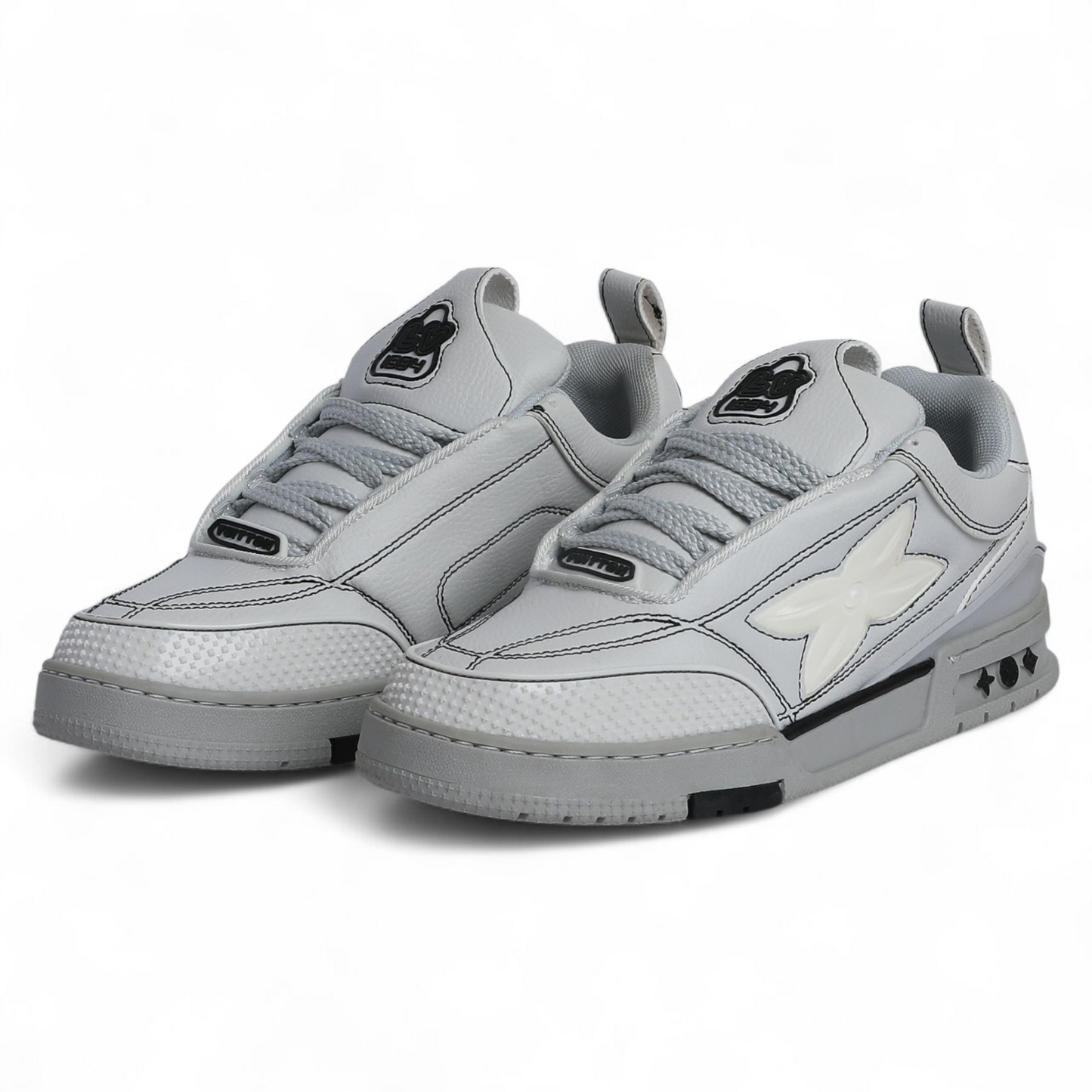 LV Skate Leather Sneakers – Luxury with a Street Edge LV - in Grey