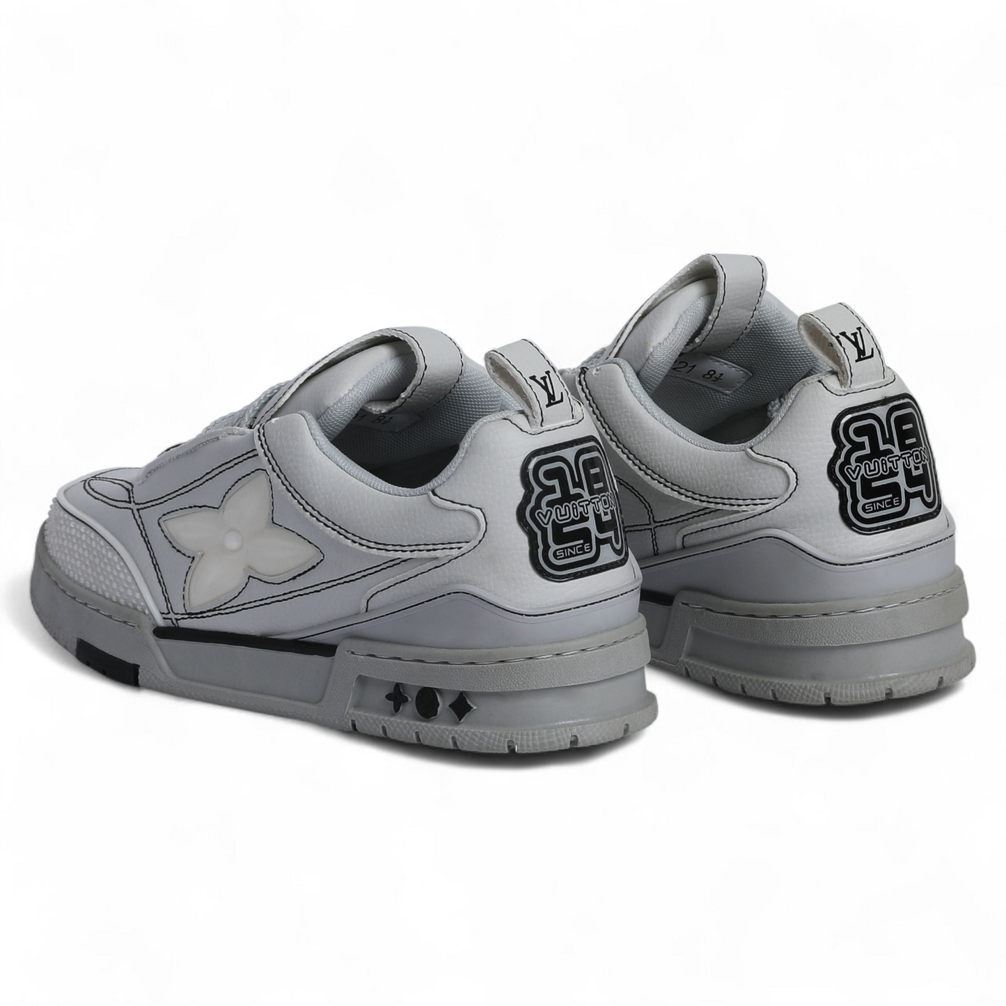 LV Skate Leather Sneakers – Luxury with a Street Edge LV - in Grey