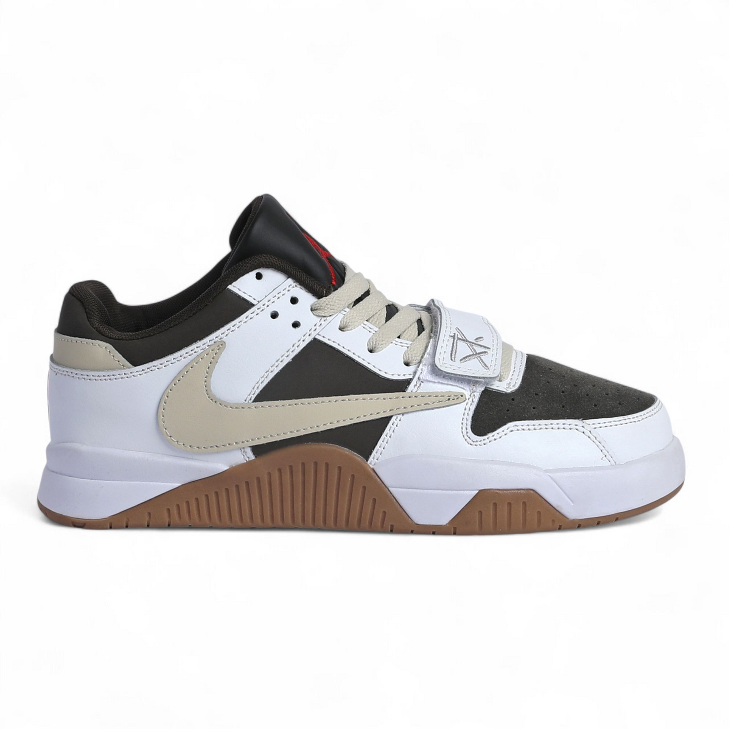 Travis Scott x Jordan Jumpman Jack TR 'Taupe Haze' sneaker. - AIR-20- in White×brown