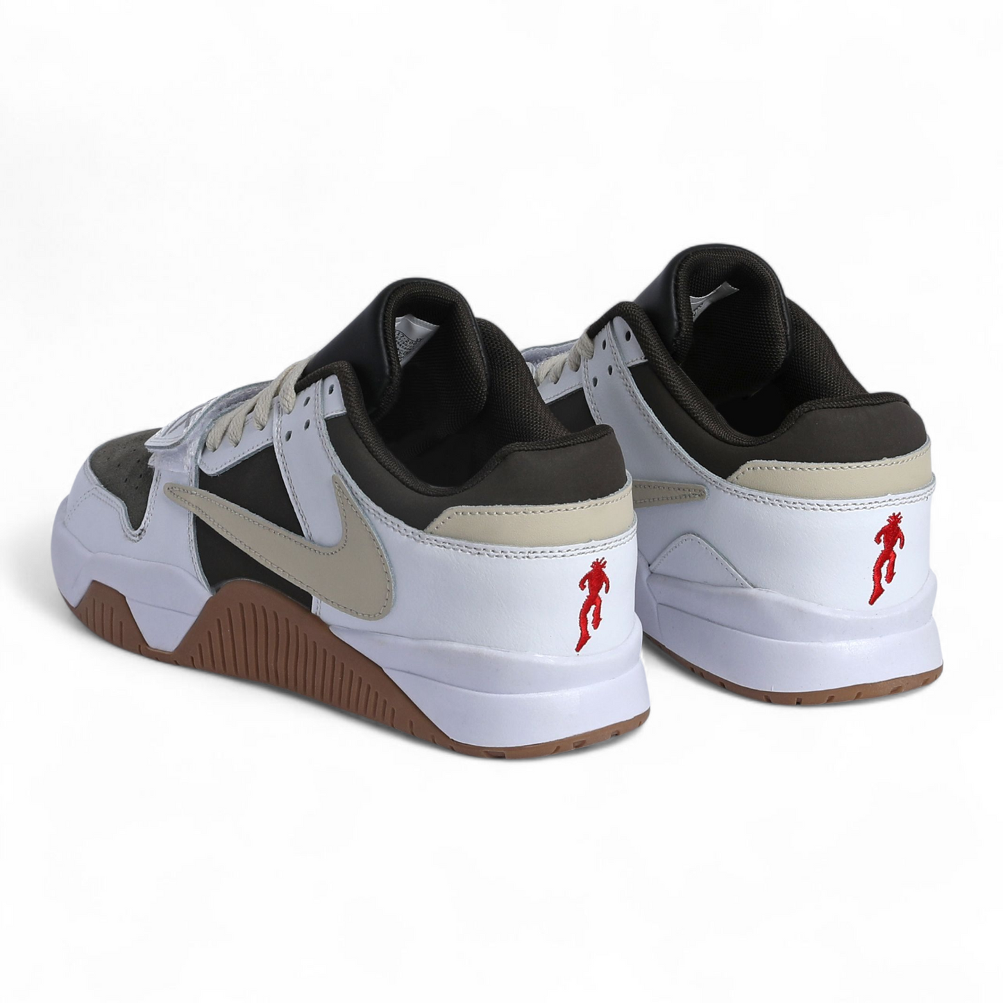 Travis Scott x Jordan Jumpman Jack TR 'Taupe Haze' sneaker. - AIR-20- in White×brown
