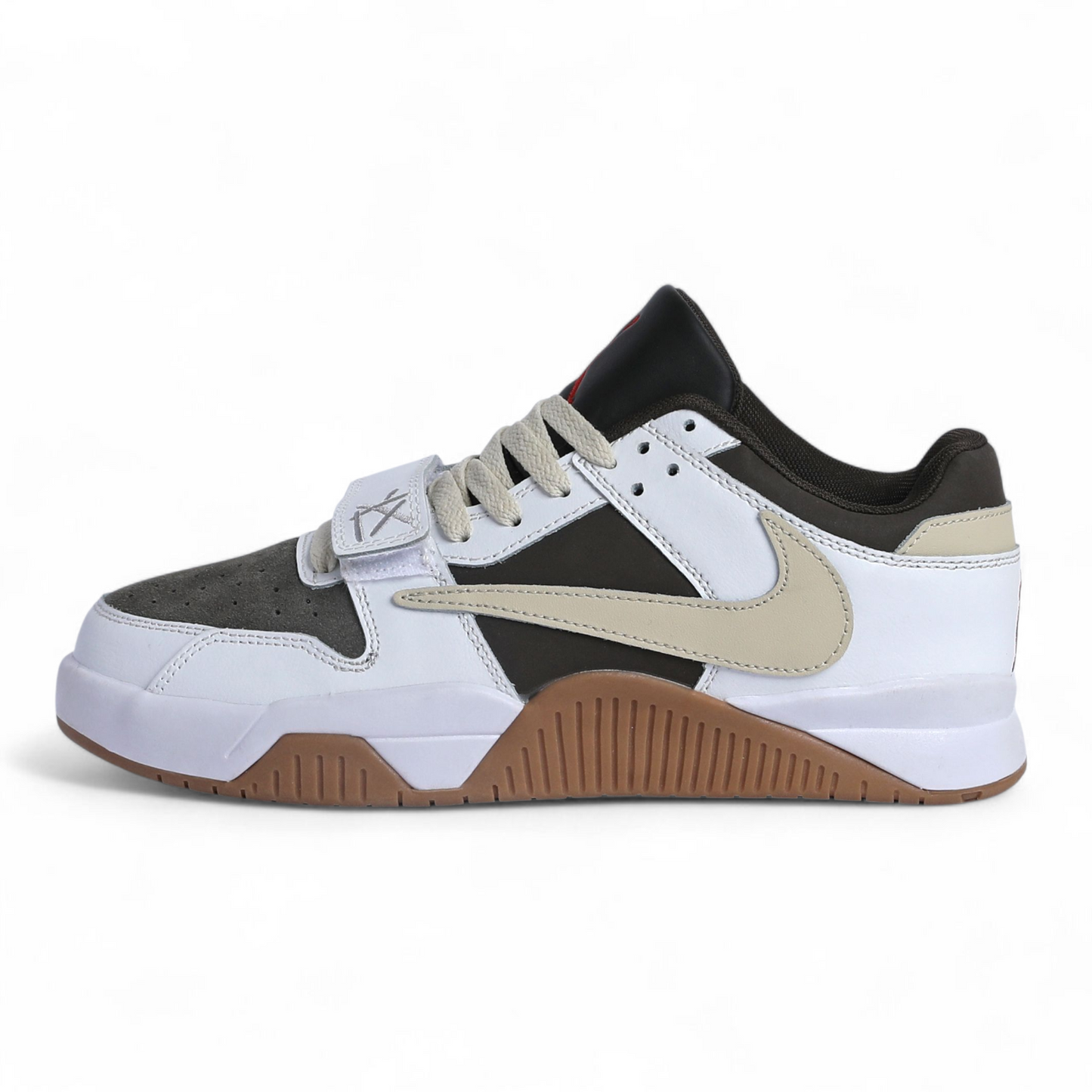 Travis Scott x Jordan Jumpman Jack TR 'Taupe Haze' sneaker. - AIR-20- in White×brown