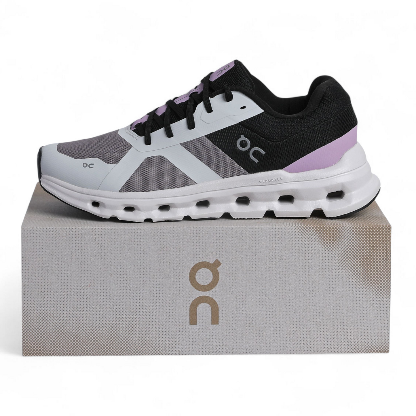 On Running Cloudrunner QC-64- in Black×purble