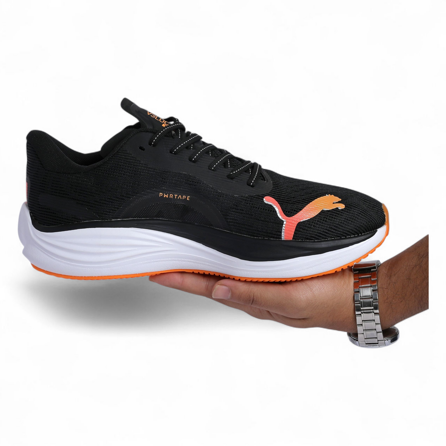 Puma Velocity Nitro 3 Running Shoes BV - in Black×orange