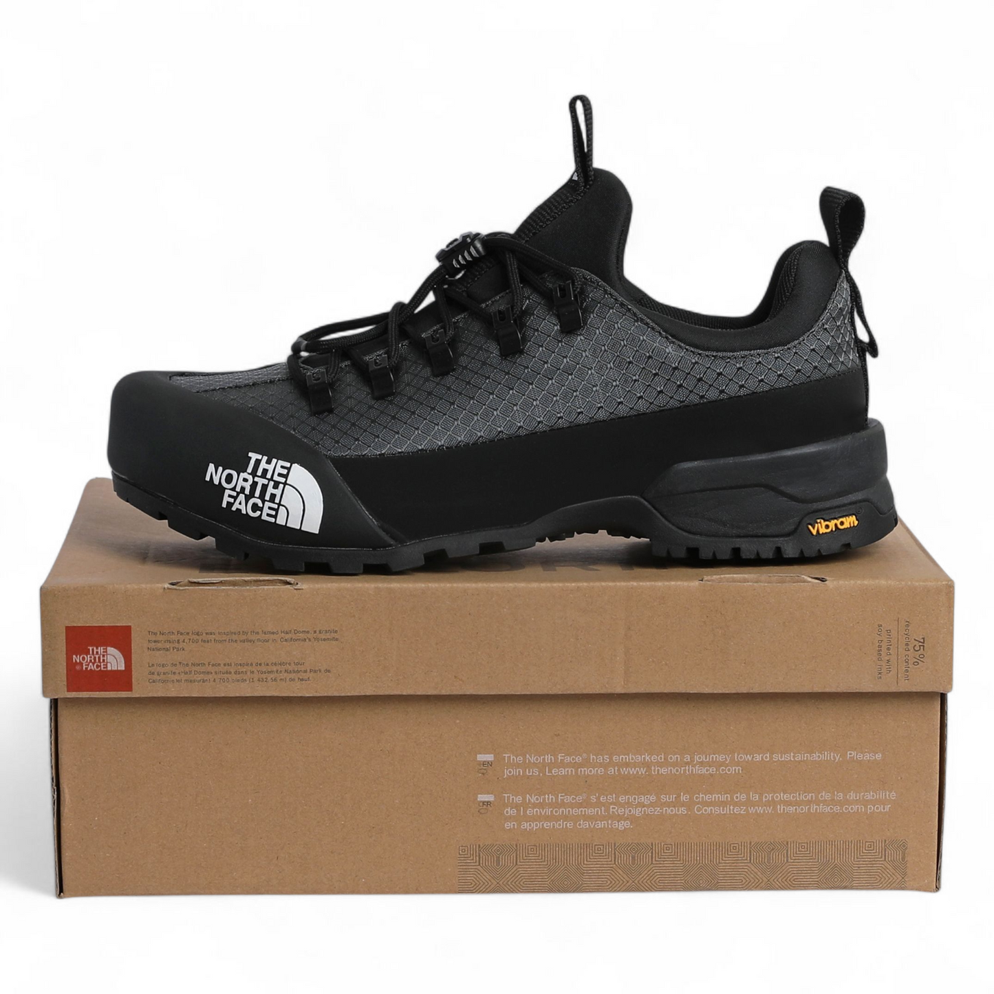The North Face Glenclyffe Low – Lightweight Outdoor Hiking Shoe LW - in Black×gray