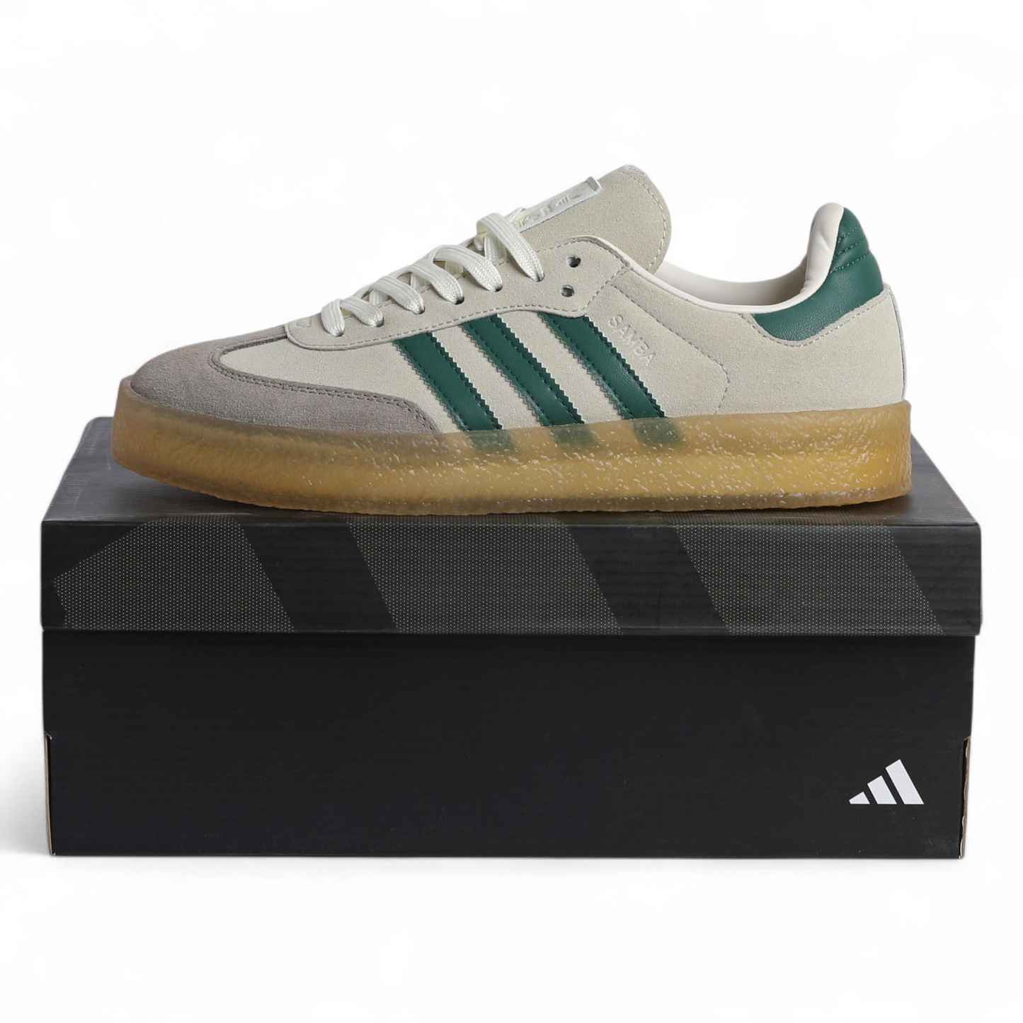 adidas & Clarks & Kith 8th St Samba Ronnie Fieg – Premium Craft Meets Iconic Style SA - in Grey×green