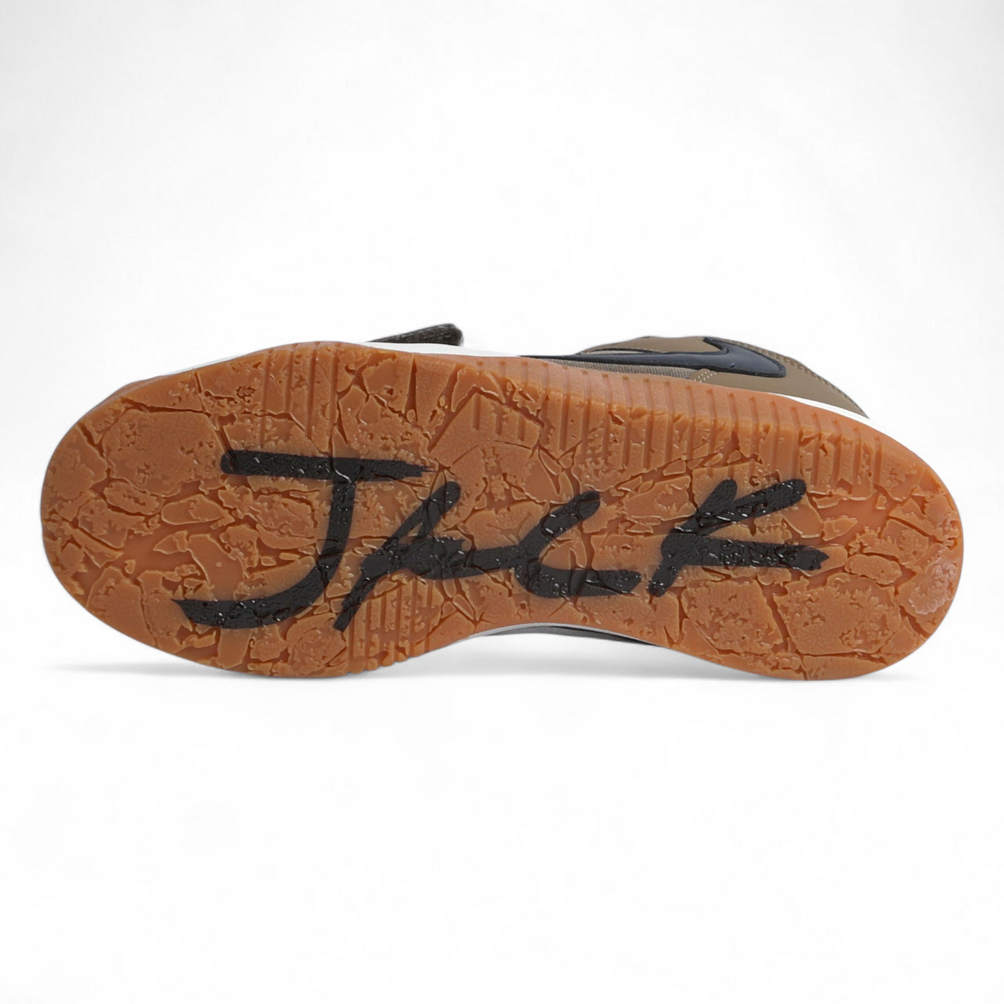 Travis Scott x Jordan Jumpman Jack TR 'Taupe Haze' sneaker. - AIR-20- in Brown