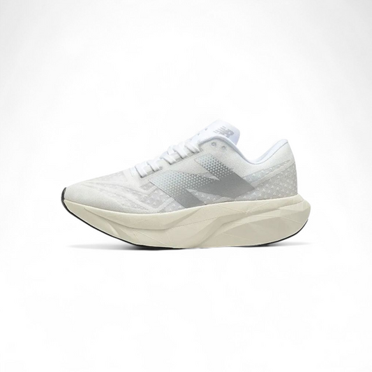 New Balance women's FuelCell Rebel V4 Running Shoe - WB - in White