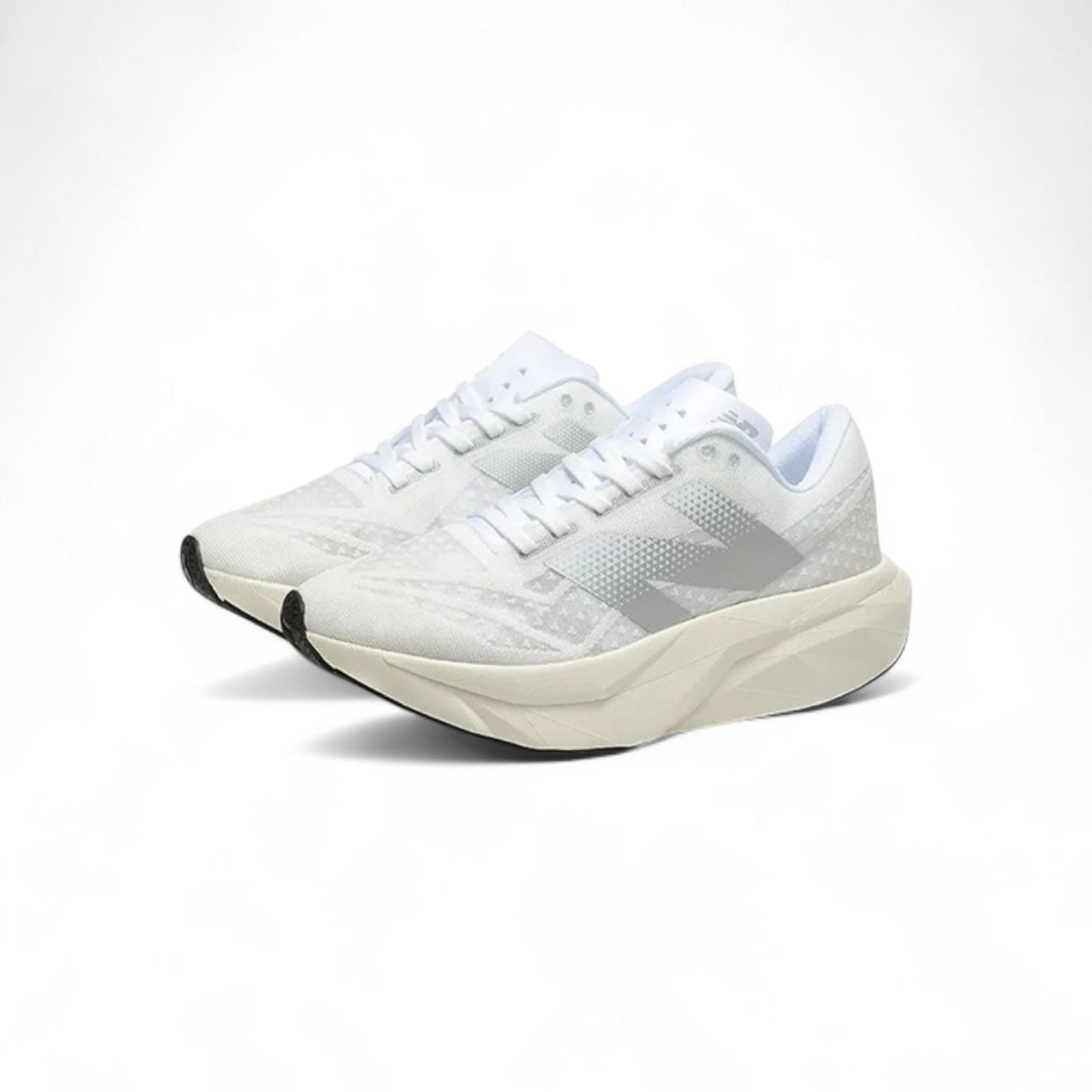 New Balance women's FuelCell Rebel V4 Running Shoe - WB - in White