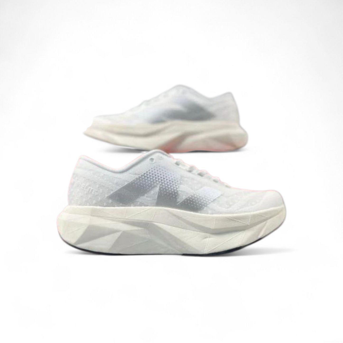 New Balance women's FuelCell Rebel V4 Running Shoe - WB - in White