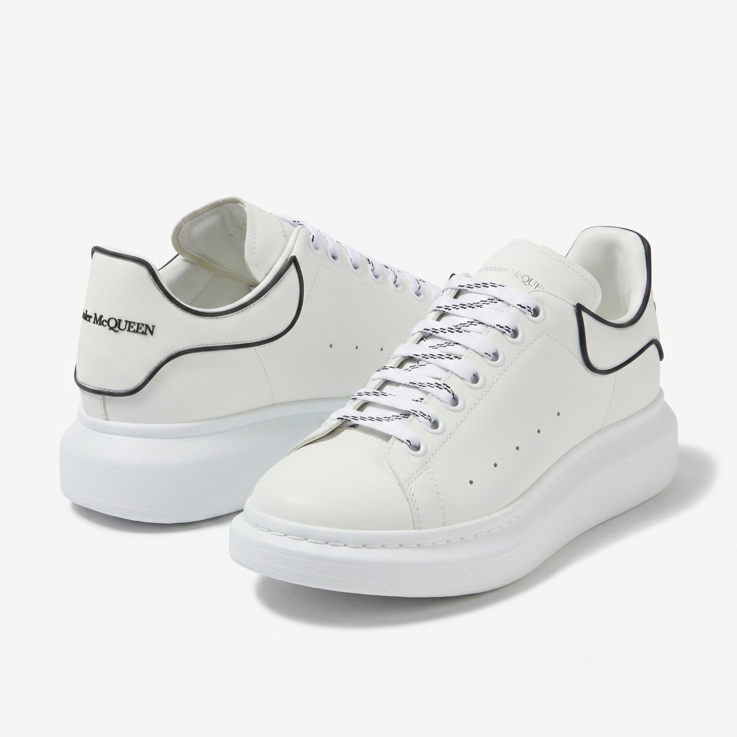 Alexander McQueen Oversized Sneaker – Modern Luxury with Iconic Style - AX - in White×line black