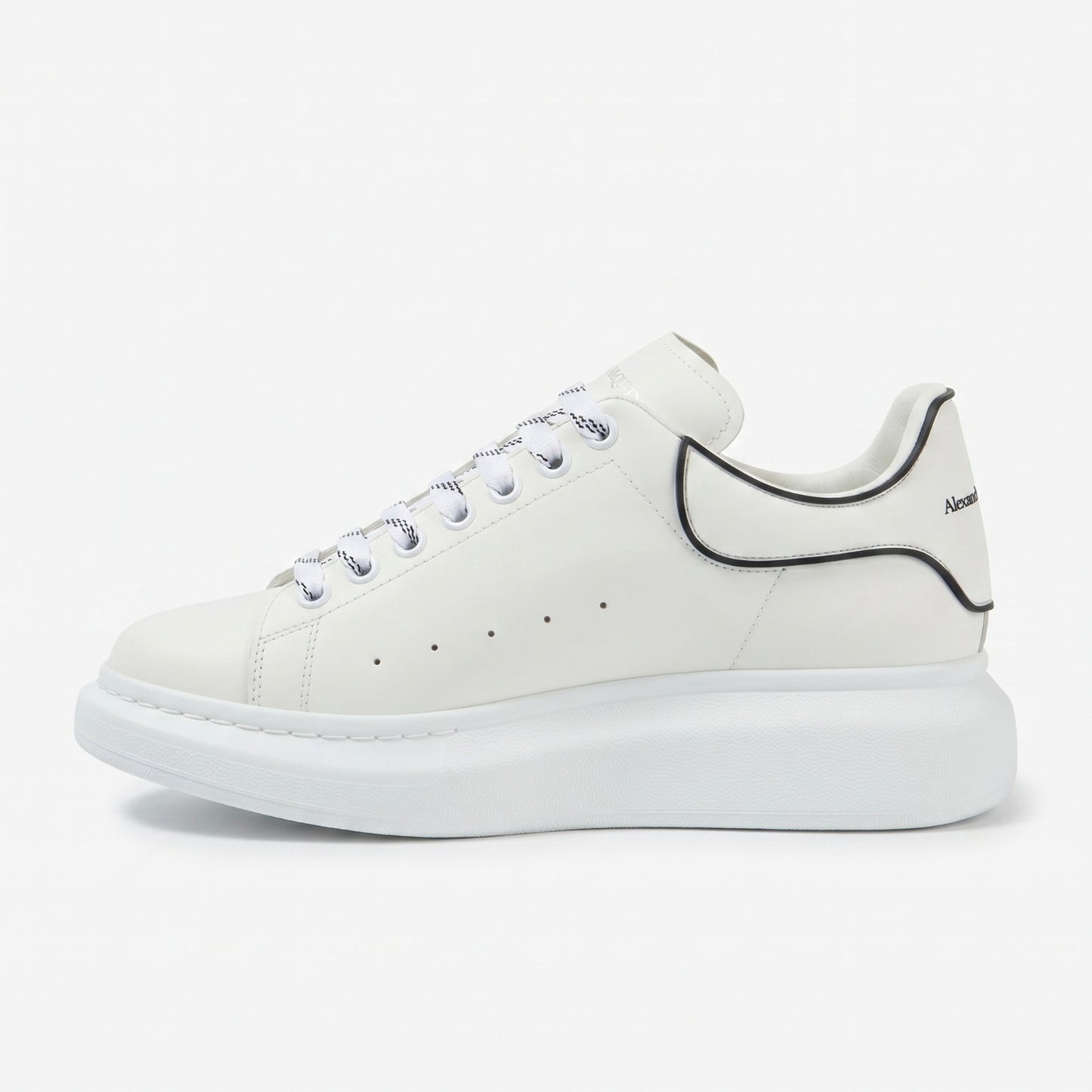 Alexander McQueen Oversized Sneaker – Modern Luxury with Iconic Style - AX - in White×line black