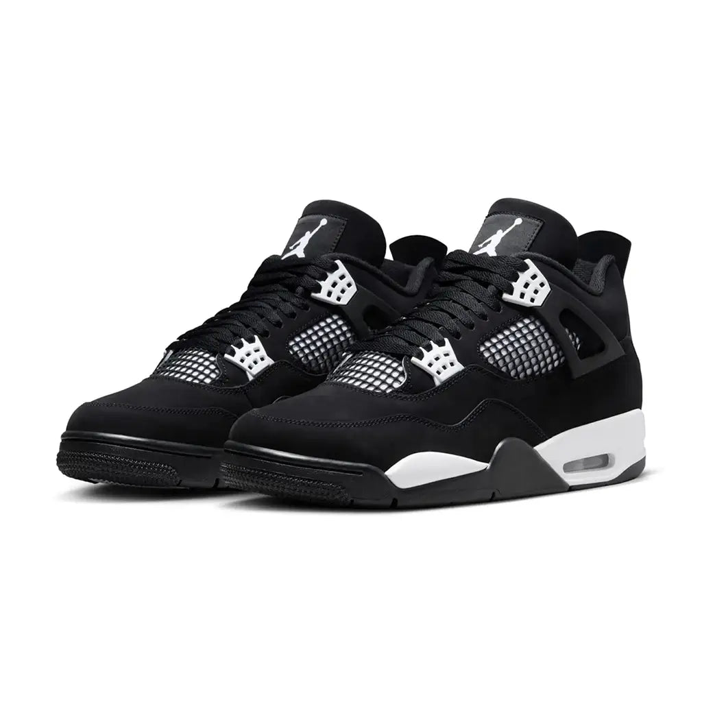Air Jordan 4 Retro – Iconic Heritage, Timeless Style KC - in Black×white