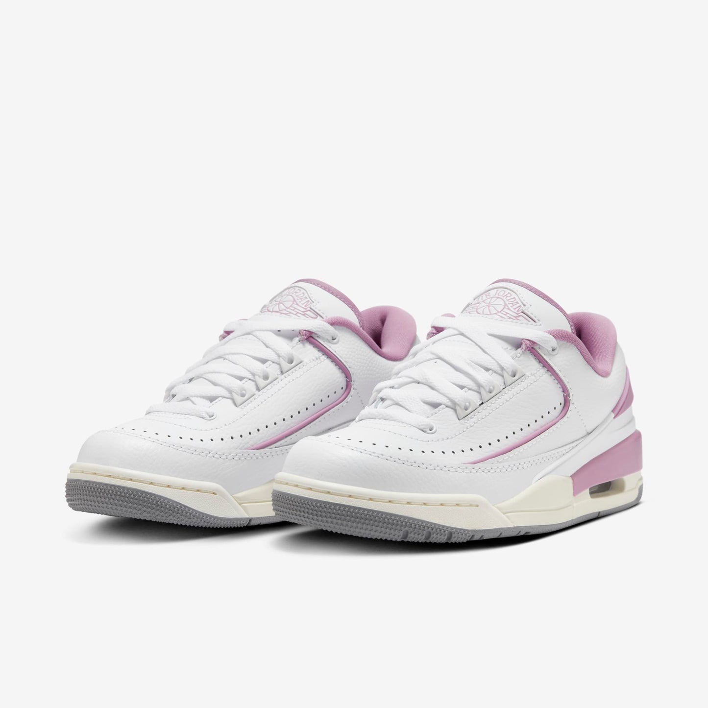 Women's Air Jordan 2/3 WMNS Orchid -AIR-50 - in White